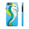 Seahorse Blue Watercolor Ink Art Case Mate Tough Phone Cases Iphone 6/6S