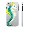 Seahorse Grey Watercolor Ink Art Case Mate Tough Phone Cases Iphone 6/6S Plus