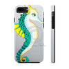 Seahorse Grey Watercolor Ink Art Case Mate Tough Phone Cases Iphone 7 8