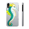 Seahorse Grey Watercolor Ink Art Case Mate Tough Phone Cases Iphone Xr