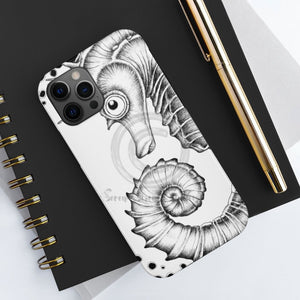 Seahorse Ink Case Mate Tough Phone Cases