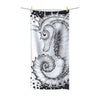 Seahorse Ink Polycotton Towel 30X60 Home Decor