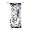 Seahorse Ink Polycotton Towel 36X72 Home Decor