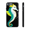 Seahorse Lady Teal Yellow Ink Black Case Mate Tough Phone Cases Iphone 6/6S