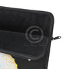 Seahorse Lady Teal Yellow Ink Laptop Sleeve