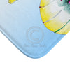 Seahorse Large Fins Watercolor Art Bath Mat Home Decor