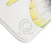 Seahorse Large Fins Watercolor Original Art Bath Mat Home Decor