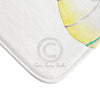 Seahorse Large Fins Watercolor Original Art Bath Mat Home Decor