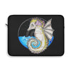 Seahorse Magic Ink Art Laptop Sleeve 15