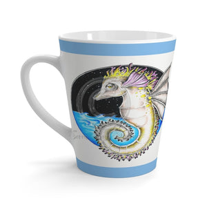 Seahorse Magic Ink Art Latte Mug 12Oz Mug