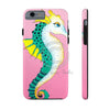 Seahorse Pink Watercolor Ink Art Case Mate Tough Phone Cases Iphone 6/6S
