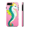 Seahorse Pink Watercolor Ink Art Case Mate Tough Phone Cases Iphone 7 Plus 8