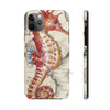 Seahorse Red Vintage Map Case Mate Tough Phone Cases Iphone 11 Pro Max