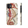 Seahorse Red Vintage Map Case Mate Tough Phone Cases Iphone 12