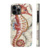 Seahorse Red Vintage Map Case Mate Tough Phone Cases Iphone 12 Pro Max