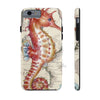 Seahorse Red Vintage Map Case Mate Tough Phone Cases Iphone 6/6S