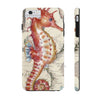 Seahorse Red Vintage Map Case Mate Tough Phone Cases Iphone 6/6S Plus
