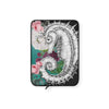 Seahorse Roses Aqua Ink Laptop Sleeve 15