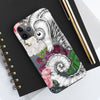 Seahorse Roses Grey Ink Case Mate Tough Phone Cases