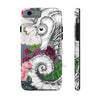 Seahorse Roses Grey Ink Case Mate Tough Phone Cases Iphone 6/6S