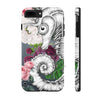 Seahorse Roses Grey Ink Case Mate Tough Phone Cases Iphone 7 Plus 8