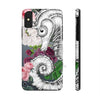 Seahorse Roses Grey Ink Case Mate Tough Phone Cases Iphone X