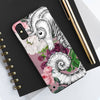 Seahorse Roses Pink Ink Case Mate Tough Phone Cases