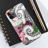 Seahorse Roses Pink Ink Case Mate Tough Phone Cases