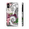 Seahorse Roses Pink Ink Case Mate Tough Phone Cases Iphone X