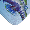 Seahorses Blue Bubblesl Art Bath Mat Home Decor