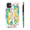 Seahorses Love Watercolor Ink Art Case Mate Tough Phone Cases Iphone 11