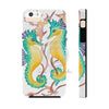 Seahorses Love Watercolor Ink Art Case Mate Tough Phone Cases Iphone 5/5S/5Se