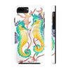 Seahorses Love Watercolor Ink Art Case Mate Tough Phone Cases Iphone 7 8