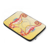 Seahorses Watercolor Yellow Laptop Sleeve