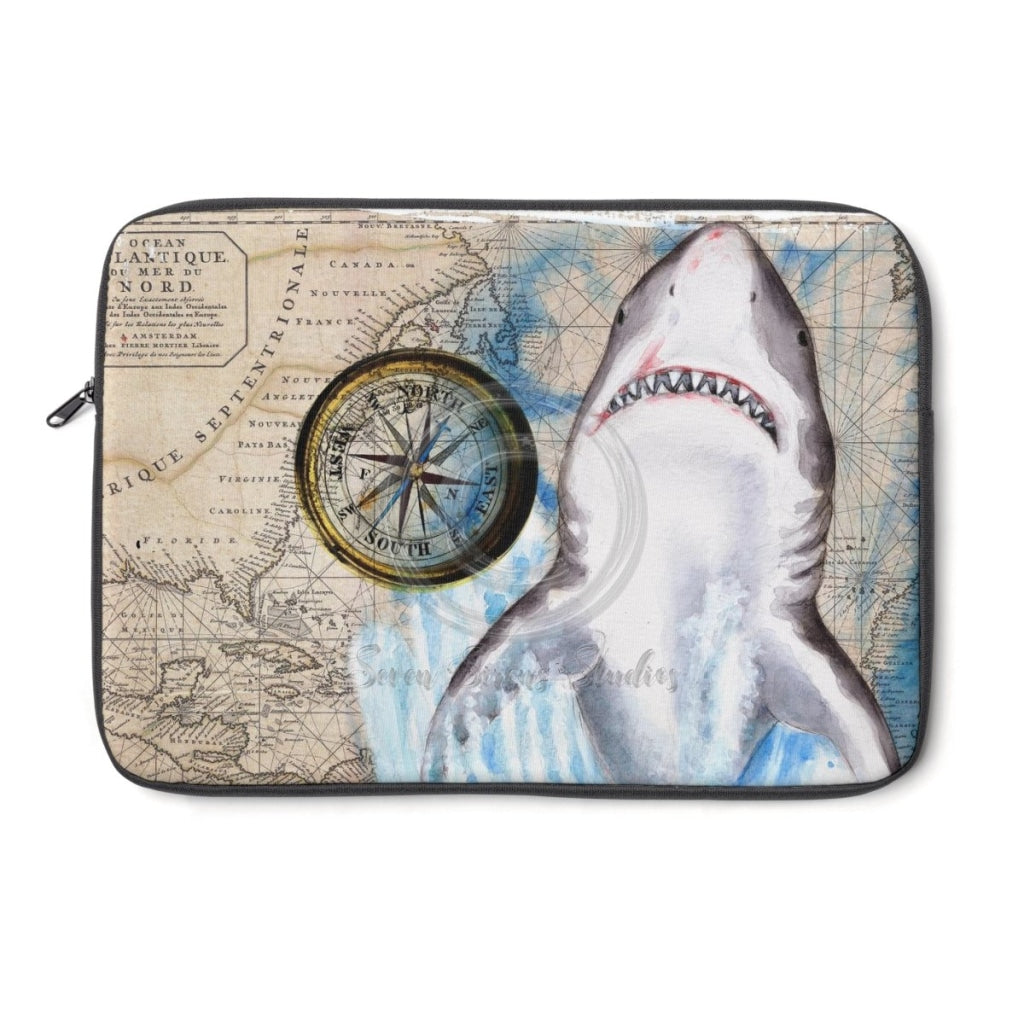 Shark laptop case top