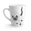 Siamese Cat Illustration Art Latte Mug 12Oz Mug
