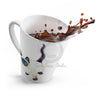Siamese Cat Illustration Art Latte Mug Mug