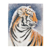Siberian Tiger In The Snow Watercolor Art Velveteen Plush Blanket 50 × 60 All Over Prints