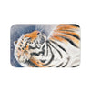 Siberian Tiger Snow Watercolor Art Bath Mat 34 × 21 Home Decor
