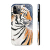 Siberian Tiger Snow Watercolor Case Mate Tough Phone Cases Iphone 11 Pro