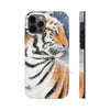 Siberian Tiger Snow Watercolor Case Mate Tough Phone Cases Iphone 12 Pro