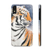 Siberian Tiger Snow Watercolor Case Mate Tough Phone Cases Iphone Xr