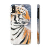 Siberian Tiger Snow Watercolor Case Mate Tough Phone Cases Iphone Xs Max