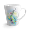 Singing Annas Hummingbird Watercolor Latte Mug Mug
