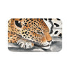 Sleeping Jaguar Watercolor Art Bath Mat Large 34X21 Home Decor