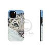 Snow Leopard I Watercolor Art Case Mate Tough Phone Cases Iphone 13 Mini