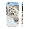 Snow Leopard I Watercolor Art Case Mate Tough Phone Cases Iphone 6/6S Plus