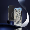 Snow Leopard Ii Watercolor Art Case Mate Tough Phone Cases