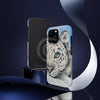 Snow Leopard Ii Watercolor Art Case Mate Tough Phone Cases