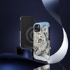 Snow Leopard Ii Watercolor Art Case Mate Tough Phone Cases